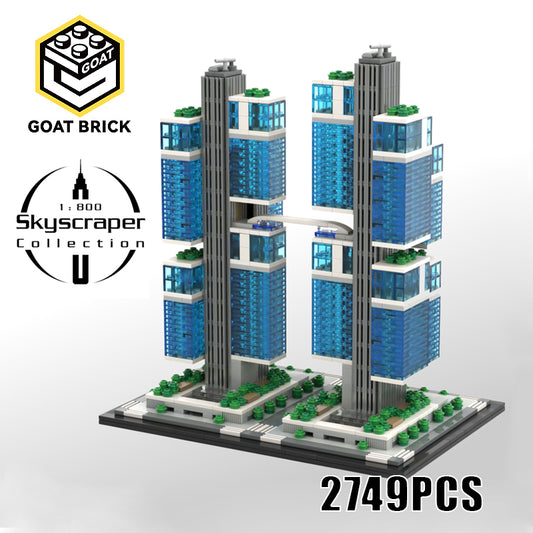 Goat Bricks DJI Sky City 1:800 Scale Building Blocks Model