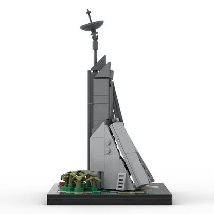 Goat Bricks Star Movie Scarif Citadel Tower - Architecture Scale Building Blocks Model