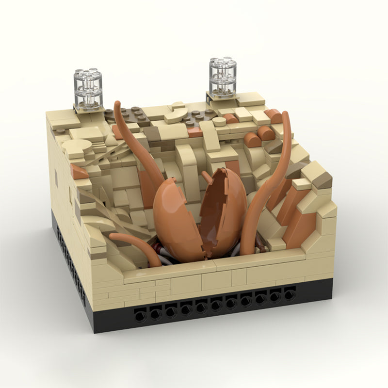Goat Bricks Star Movie Sarlaac Pit MOD Building Blocks Model
