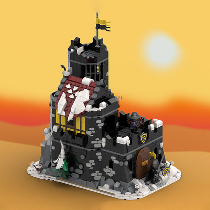 Goat Bricks Serpent Knight's castle Building Blocks Model