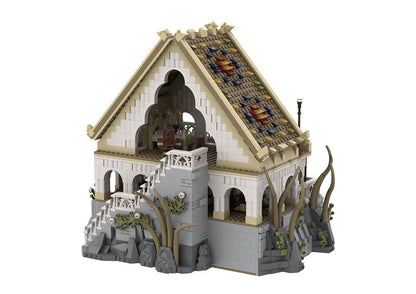 Goat Bricks UCS Rivendell - Frodo Awakens Building Blocks Model