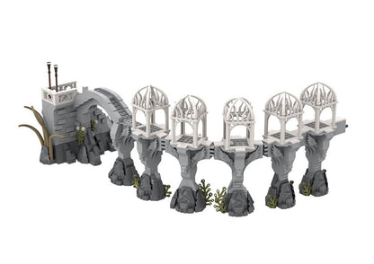 Goat Bricks UCS Rivendell - Great Walls Building Blocks Model