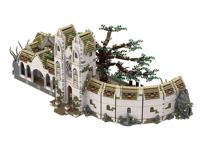 Goat Bricks UCS Rivendell - Council of Elrond Building Blocks Model