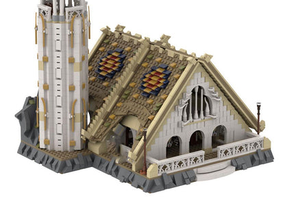 Goat Bricks UCS Rivendell - Bilbo's House Building Blocks Model