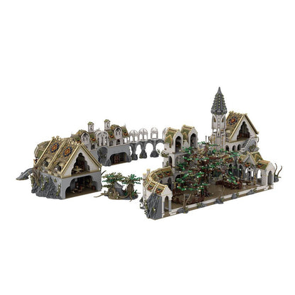 Goat Bricks UCS Rivendell - Complete Bundle Building Blocks Model
