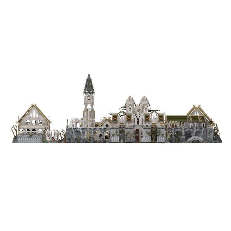 Goat Bricks UCS Rivendell - Complete Bundle Building Blocks Model