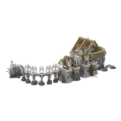 Goat Bricks UCS Rivendell -   1 Building Blocks Model