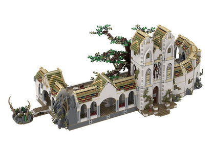 Goat Bricks UCS Rivendell - Council of Elrond Building Blocks Model
