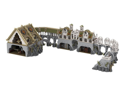 Goat Bricks UCS Rivendell - Great Walls Building Blocks Model