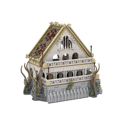 Goat Bricks UCS Rivendell - Frodo Awakens Building Blocks Model