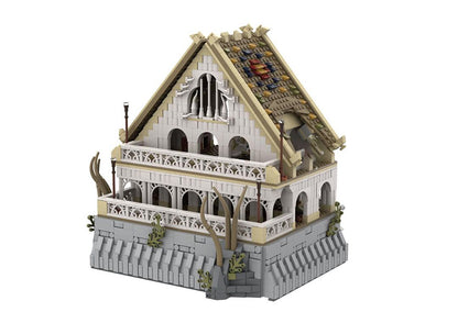 Goat Bricks UCS Rivendell - Frodo Awakens Building Blocks Model