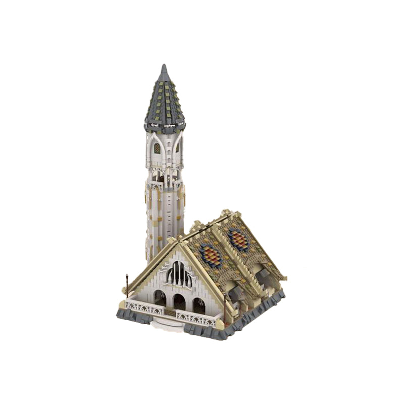 Goat Bricks UCS Rivendell - Bilbo's House Building Blocks Model