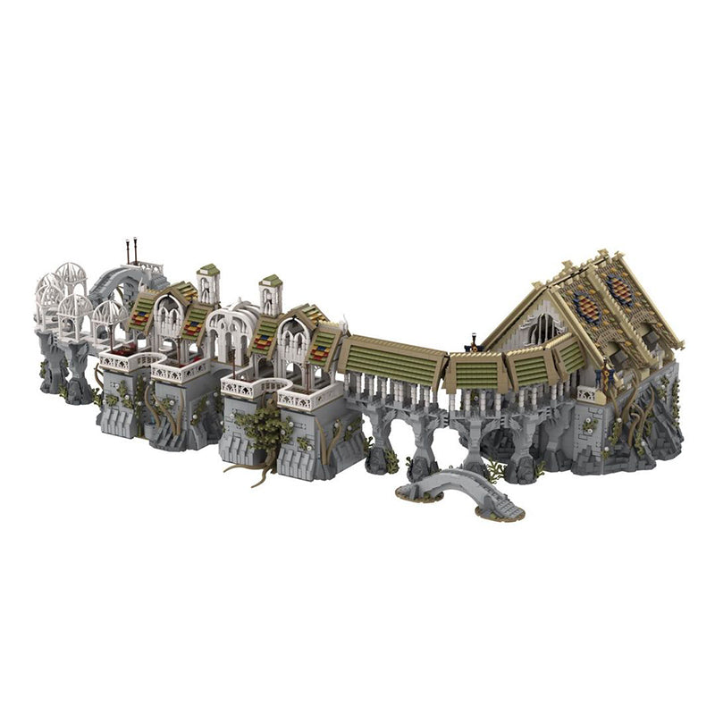 Goat Bricks UCS Rivendell -   1 Building Blocks Model