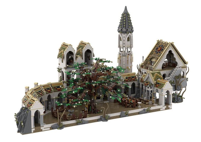 Goat Bricks UCS Rivendell - Bundle 2 Building Blocks Model
