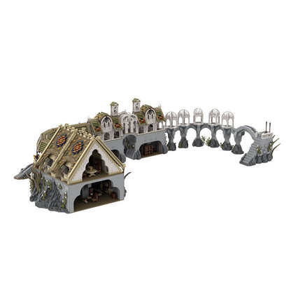 Goat Bricks UCS Rivendell -   1 Building Blocks Model