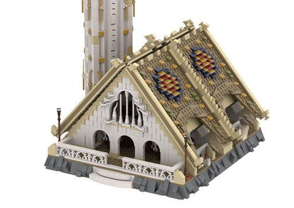 Goat Bricks UCS Rivendell - Bilbo's House Building Blocks Model