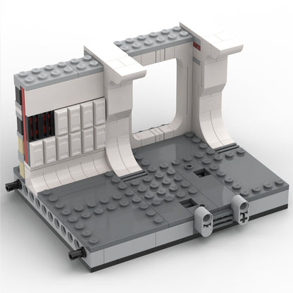Goat Bricks Star Movie Tantive IV Hallway Expansion Building Blocks Model