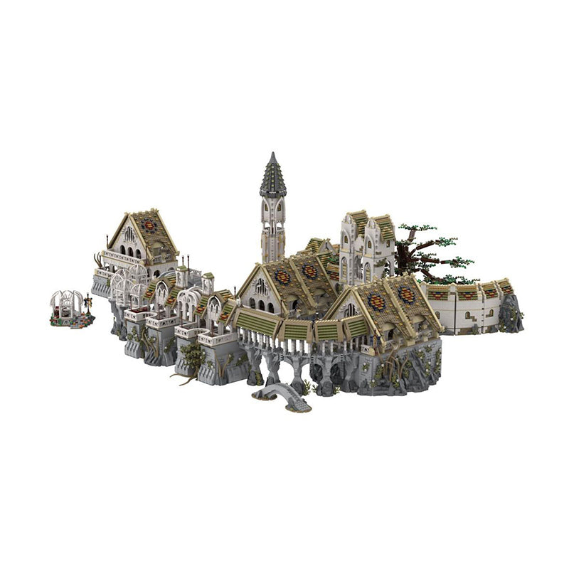 Goat Bricks UCS Rivendell - Complete Bundle Building Blocks Model
