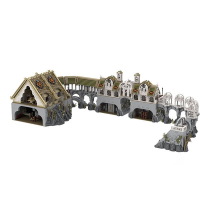 Goat Bricks UCS Rivendell -   1 Building Blocks Model