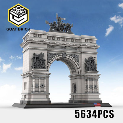 Goat Bricks Grand Army Plaza Building Blocks Model