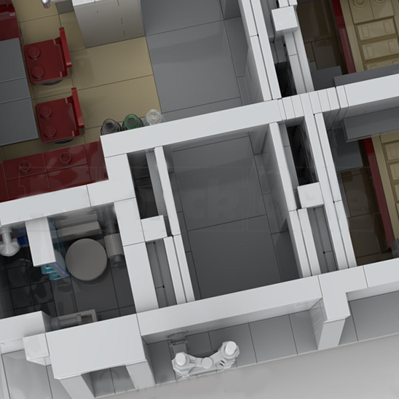 Goat Bricks Star Movie The Mandalorian's Hut on Nevarro Building Blocks Model