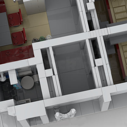 Goat Bricks Star Movie The Mandalorian's Hut on Nevarro Building Blocks Model