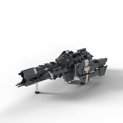 Goat Bricks Paris-class heavy Frigate - UNSC Gettysburg Building Blocks Model