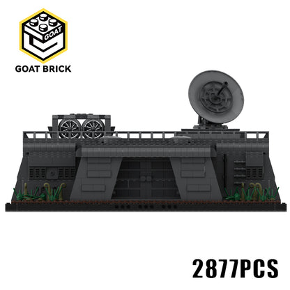Goat Bricks Star Movie SW - Imperial Bunker on Endor Building Blocks Model
