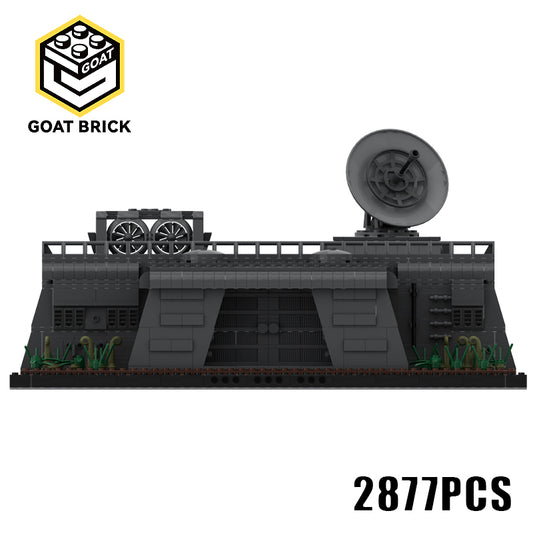 Goat Bricks Star Movie SW - Imperial Bunker on Endor Building Blocks Model