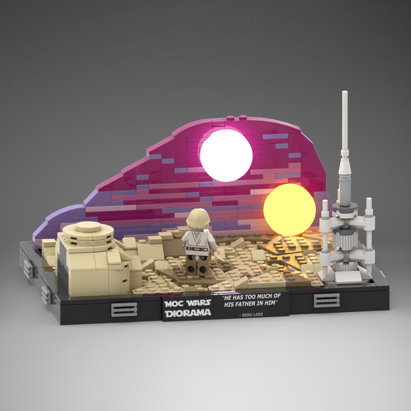 Goat Bricks Star Movie Boarding The Tantive IV Diorama Building Blocks Model