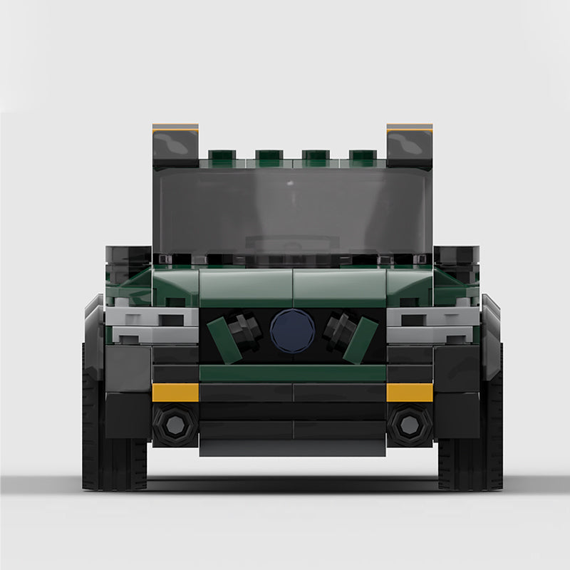 Goat Bricks Subaru Outback Wilderness (Olive Green) Building Blocks Model