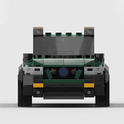 Goat Bricks Subaru Outback Wilderness (Olive Green) Building Blocks Model