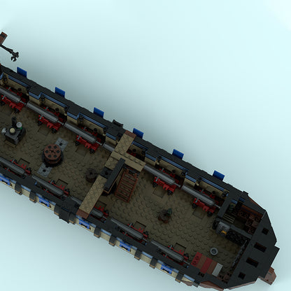 Goat Bricks Imperial Flagship ~ REMASTERED Building Blocks Model