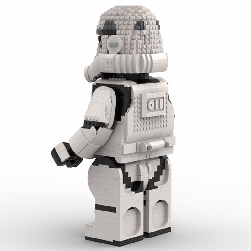 Goat Bricks Star Movie Storm Trooper Mega Figure Model