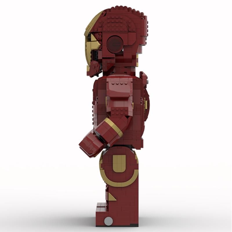 Goat Bricks Star Movie Iron Man Mega Figure Model