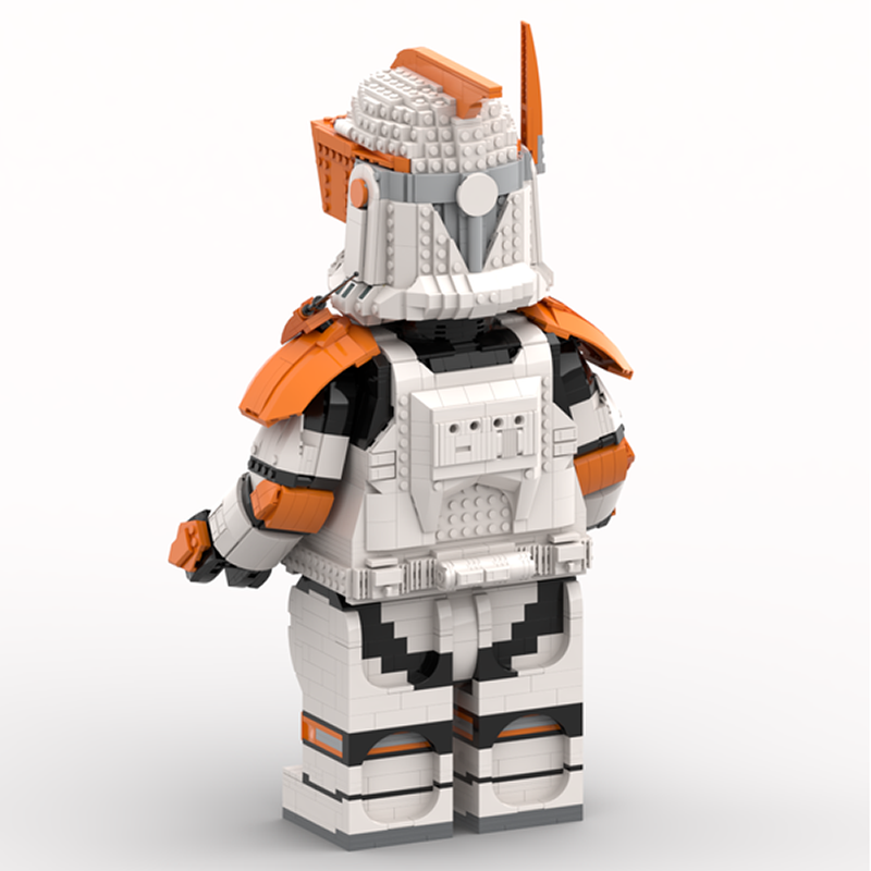 Goat Bricks Star Movie Commander Cody Phase Mega Figure Model