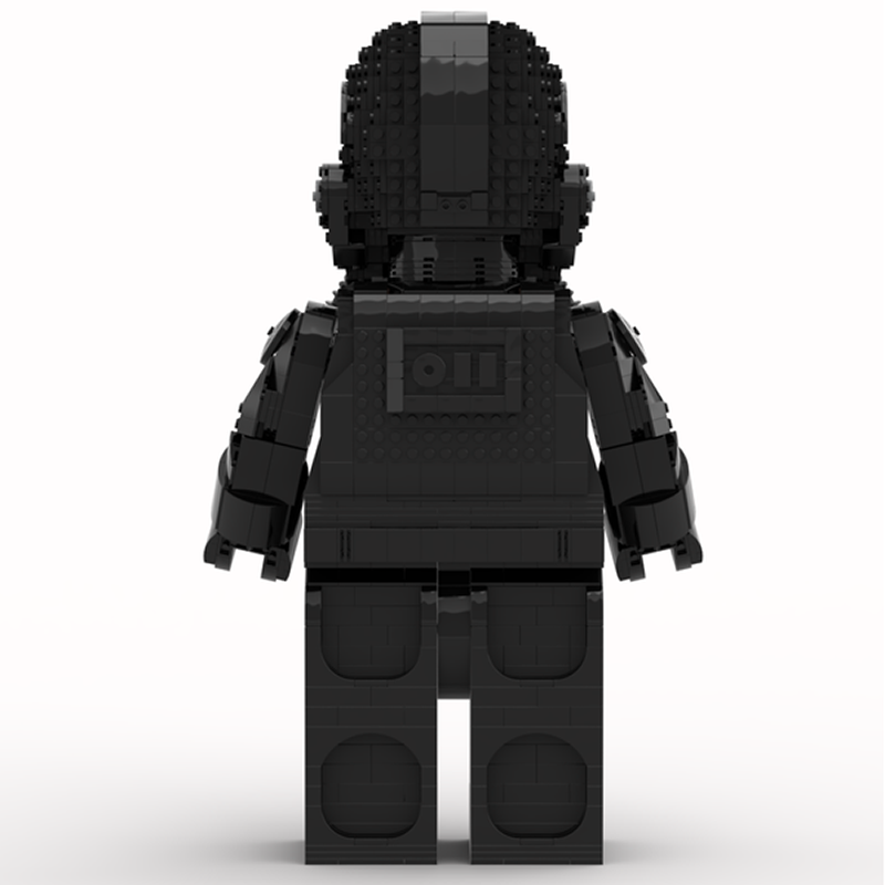Goat Bricks Star Movie Tie Fighter Pilot Mega Figure Model