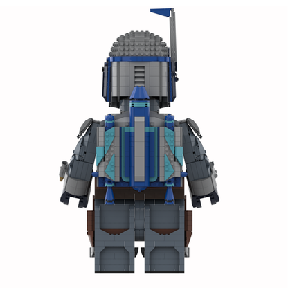 Goat Bricks Star Movie Jango Fett Mega Figure Model