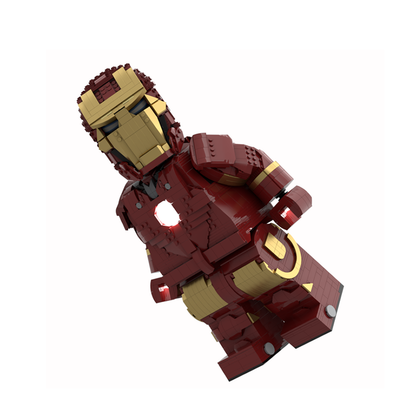 Goat Bricks Star Movie Iron Man Mega Figure Model