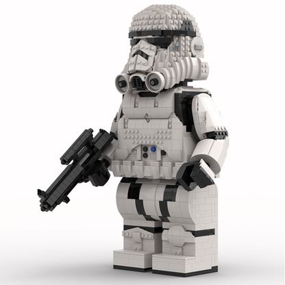 Goat Bricks Star Movie Storm Trooper Mega Figure Model