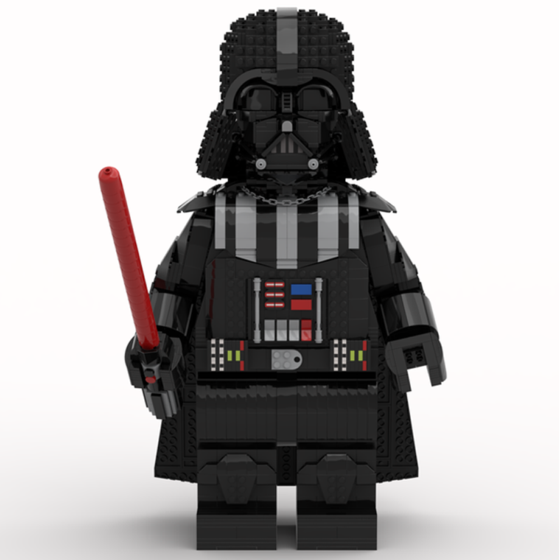 Goat Bricks Star Movie Darth Vader Mega Figure Model