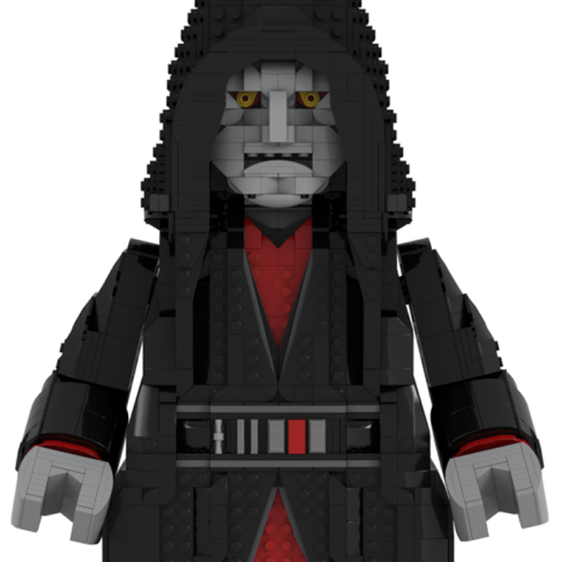 Goat Bricks Star Movie Emperor Palpatine Megafigure - The Rise of Skywalker version Model