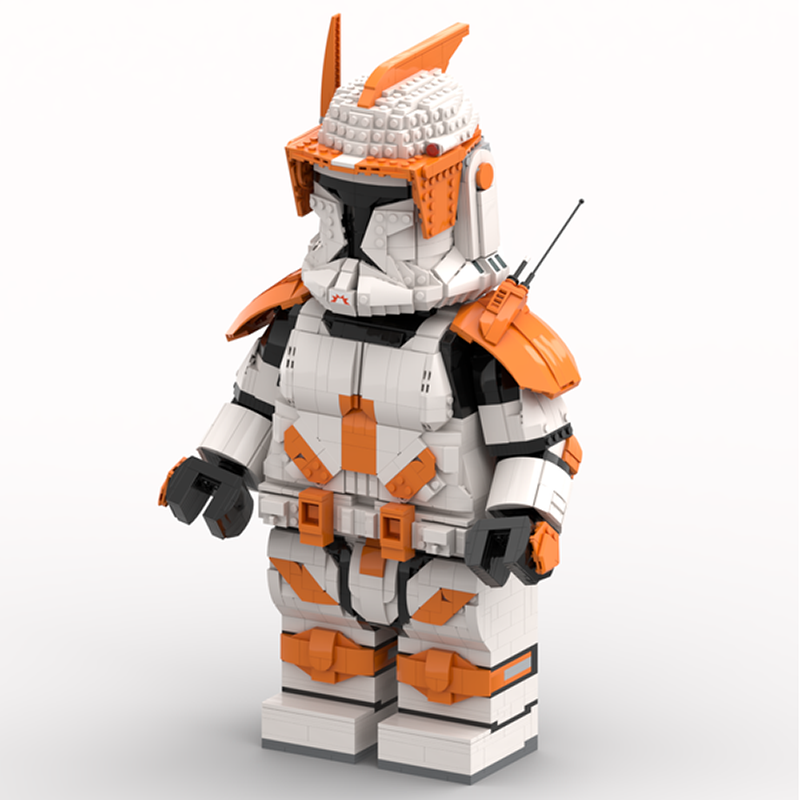 Goat Bricks Star Movie Commander Cody Phase Mega Figure Model