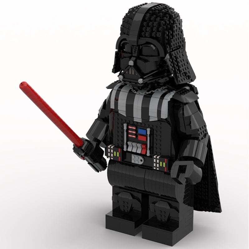 Goat Bricks Star Movie Darth Vader Mega Figure Model