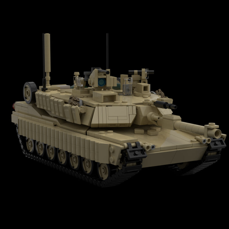 Goat Bricks M1A2 Abrams SEP TUSK V2 Building Blocks Model