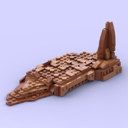 Goat Bricks Star Movie A Geonosis Landscape Building Blocks Model