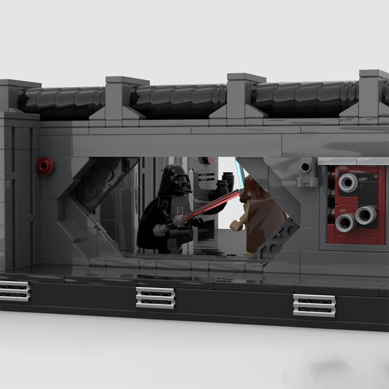 Goat Bricks Star Movie Death Star Diorama Building Blocks Model