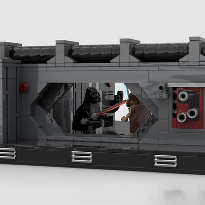 Goat Bricks Star Movie Death Star Diorama Building Blocks Model