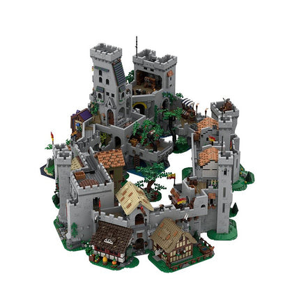Goat Bricks Massive Castle Full Set of Instructions (all MOCS) Building Blocks Model