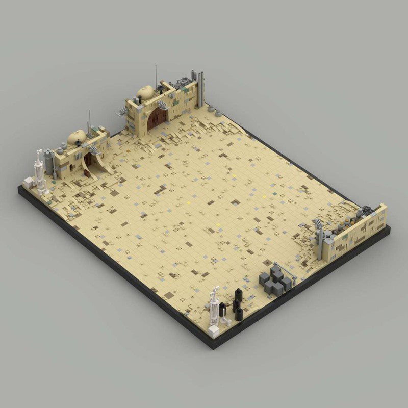 Goat Bricks Star Movie Tatooine Inquisitor Diorama MOC Building Blocks Model
